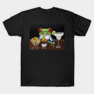 "Margarita Frog" - Frogs After Five collection T-Shirt